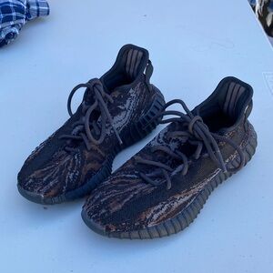 Yeezy - men’s Athletic Sneakers in Black and Brown